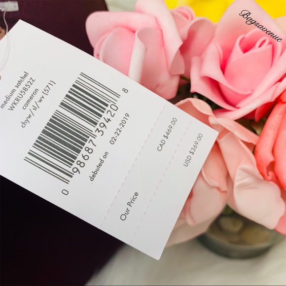 Kate spade Cameron medium cherrywood satchel NWT - Picture 5 of 8